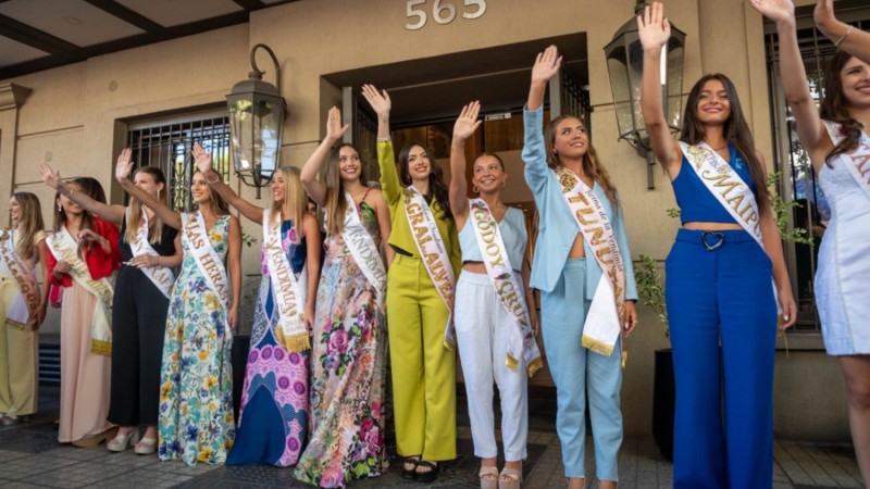 Comenzó en Mendoza la convivencia de las reinas de la Vendimia 2025